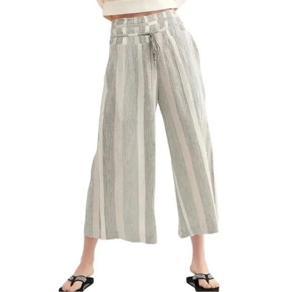 Free People Hamilton Wide Leg Pants Size Med - Picture 2 of 10